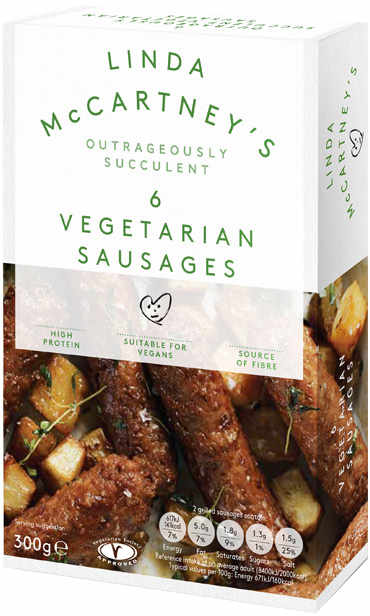 Vegetarian Sausages Linda McCartney