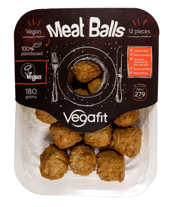Vegan Distributors. VNVF08 Vegan Meatballs (RETAIL 250gr)