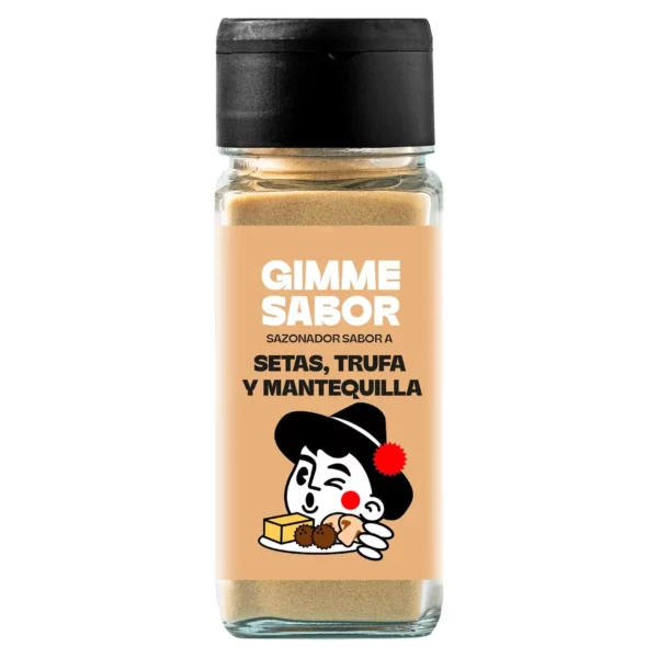 Gimme Sabor - Sazonador SETAS, TRUFA Y MANTEQUILLA Vegano